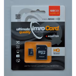 IMRO MICROSDXC 10/128GB UHS-3 ADP Memory card Class 10 - Additional view 2