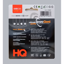 IMRO MICROSDXC 10/128GB UHS-3 ADP Memory card Class 10 - Additional view 3