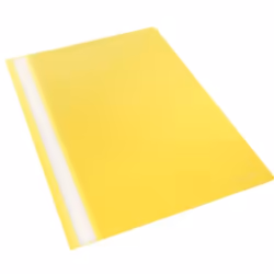 Esselte Report File. Lightweight polypropylene file featuring a 2-prong metal mechanism with plastic compressor bar. full len ...