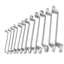 ENERGY NE01001SK12 Double Ring Spanner Set 6x7, 8x9, 10x11, 12x13, 14x15, 16x17, 18x19, 20x22, 21x23, 24x27, 25x28, 30x32 mm 12 Chrome Vanadium Steel