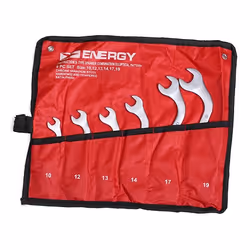 Spanner Set, ring / open ended; ENERGY; 6