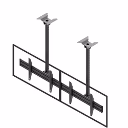 Edbak MBV2155-L, 140 kg, 127 cm (50"), 144.8 cm (57"), 100 x 100 mm, 600 x 400 mm, 0 - 18°