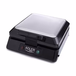 Adler AD 3036, 4 waffle(s), Circle, Black, Grey, Plastic, 1500 W, 250 mm