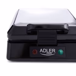 Adler AD 3036 waffle iron 4 waffle(s) 1500 W Black, Grey