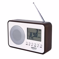 Camry Premium CR 1153, Portable, Digital, FM, 5 W, LCD, Brown, Grey, White