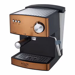 Adler AD 4404cr, Espresso machine, 1.6 L, Ground coffee, 850 W, Multicolour