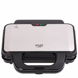 Adler AD 3043 sandwich maker 1300 W Black