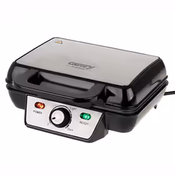 Camry Premium CR 3046, 2 waffle(s), Rectangular, Black, Power, Ready, 1000 W, 1600 W
