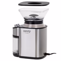 Camry Premium CR 4443 coffee grinder 200 W Black, Stainless steel