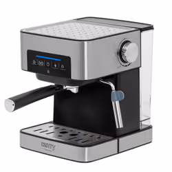 Camry Premium CR 4410, Espresso machine, 1.6 L, Ground coffee, 1000 W, Black, Stainless steel