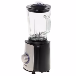 Mesko Home MS 4080 blender 1.5 L Tabletop blender 1200 W Blueberry, Steel, Transparent