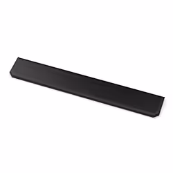 ENDORFY Thock Palm Rest, Memory foam, PU leather, Black, 442.5 mm, 72 mm, 18.8 mm, 200 g