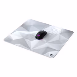 ENDORFY Crystal Onyx White L Gaming mouse pad Black, White - Additional view 7