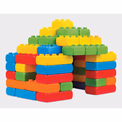 Max Bersinger Brick Junior 60 elements, 1 yr(s), 60 pc(s)