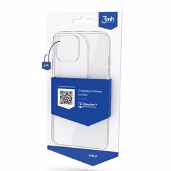 3MK 5903108277556, Shell case, Apple, iPhone 12 / 12 Pro, 15.5 cm (6.1"), Transparent