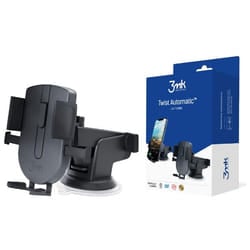 3MK Twist Automatic Car Holder Passive holder Mobile phone/Smartphone Black