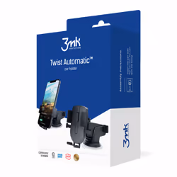 3MK Twist Automatic Car Holder Passive holder Mobile phone/Smartphone Black - Additional view 6