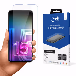 3MK FlexibleGlass, iPhone 15 Plus, 1 pc(s)