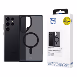 3MK Smoke MagCase mobile phone case 17.3 cm (6.8") Cover Grey