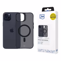 3MK Smoke MagCase mobile phone case 15.5 cm (6.1") Cover Grey