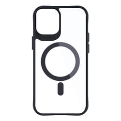 3MK Satin Armor MagCase mobile phone case 15.5 cm (6.1") Cover Black, Transparent