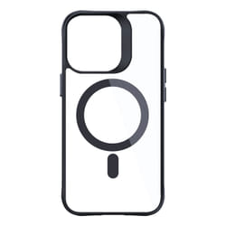 3MK Satin Armor MagCase mobile phone case 15.4 cm (6.06") Cover Black, Transparent