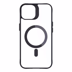 3MK Satin Armor MagCase, Cover, Apple, iPhone 14, iPhone 13, 15.4 cm (6.06"), Black, Transparent