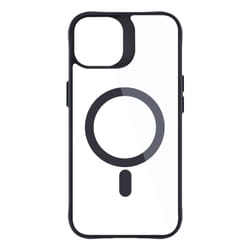 3MK Satin Armor MagCase mobile phone case 15.4 cm (6.06") Cover Black, Transparent