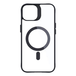 3MK Satin Armor MagCase mobile phone case 17 cm (6.68") Cover Black, Transparent