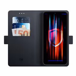 3MK Wallet Case mobile phone case 16.5 cm (6.5") Black