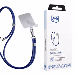 3MK EasyClip, Mobile phone, Nylon, Zinc, Blue, Silver, Hanging box