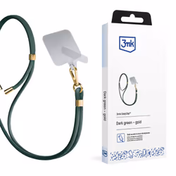3MK EasyClip, Mobile phone, Nylon, Zinc, Gold, Green, Hanging box