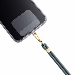 3MK EasyClip strap Mobile phone Nylon, Zinc Gold, Green