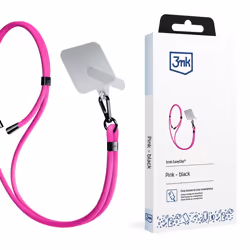 3MK EasyClip, Mobile phone, Nylon, Zinc, Black, Pink, Hanging box