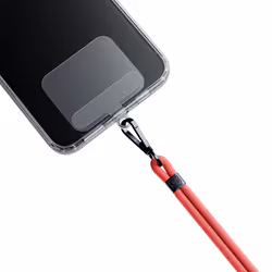 3MK EasyClip strap Mobile phone Nylon, Zinc Black, Red