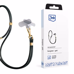 3MK EasyClip Elite, Mobile phone, Nylon, Zinc, Gold, Green, Hanging box
