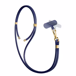 3MK EasyClip Elite strap Mobile phone Nylon, Zinc Blue, Gold