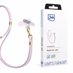 3MK EasyClip Elite, Mobile phone, Nylon, Zinc, Gold, Pink, Hanging box
