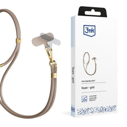 3MK EasyClip strap Mobile phone Nylon, Zinc Gold, Taupe