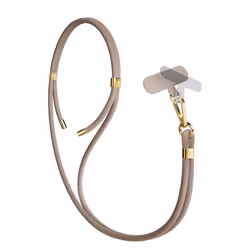3MK EasyClip strap Mobile phone Nylon, Zinc Gold, Taupe