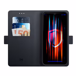 3MK Wallet Case mobile phone case 16.8 cm (6.6") Black