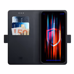 3MK Wallet Case mobile phone case 16.3 cm (6.4") Black