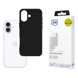 3MK Matt Case mobile phone case 15.5 cm (6.1") Cover Black