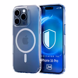 3MK MagCase, Cover, Apple, iPhone 16 Pro, 16 cm (6.3"), Transparent