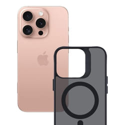 3MK Smoke MagCase mobile phone case 16 cm (6.3") Cover Black