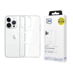 3MK Clear MagCase mobile phone case 15.5 cm (6.12") Cover Transparent