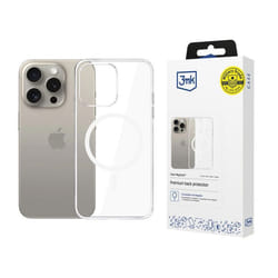 3MK Clear MagCase mobile phone case 17 cm (6.69") Cover Transparent