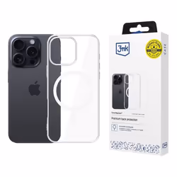 3MK Clear MagCase, Cover, Apple, iPhone 16 Pro Max, 17.5 cm (6.9"), Transparent