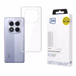 3MK Clear Case, Cover, Xiaomi, Redmi Note 14 Pro, 16.9 cm (6.67"), Transparent