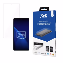 3MK FlexibleGlass, Samsung, Galaxy S25 Ultra, Anti-bacterial, Crash proof, Impact resistant, Scratch resistant, Shatterproof, ...